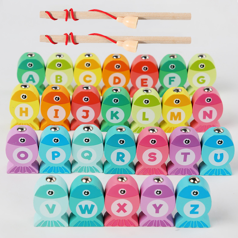 Fishing Equipment For Kids - 어린이 나무 낚시 게임 장난감 선물