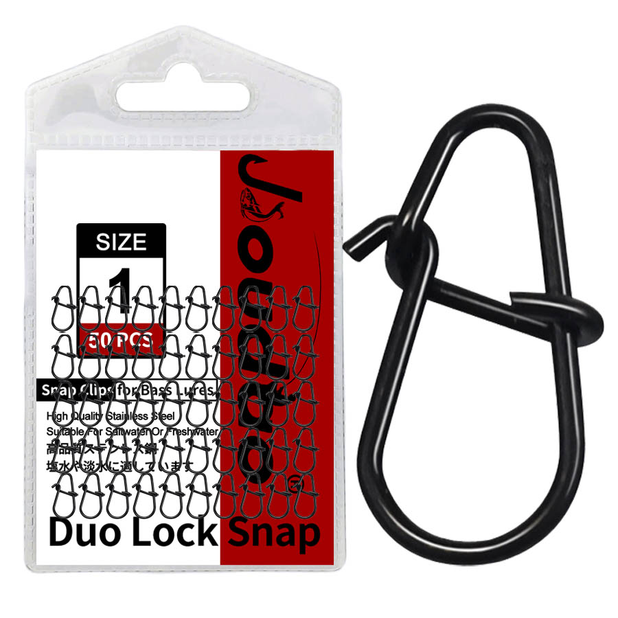 Fishing Swivel Connector - 50Pcs 크랭크베이트 스냅 스테인레스 스틸 듀오