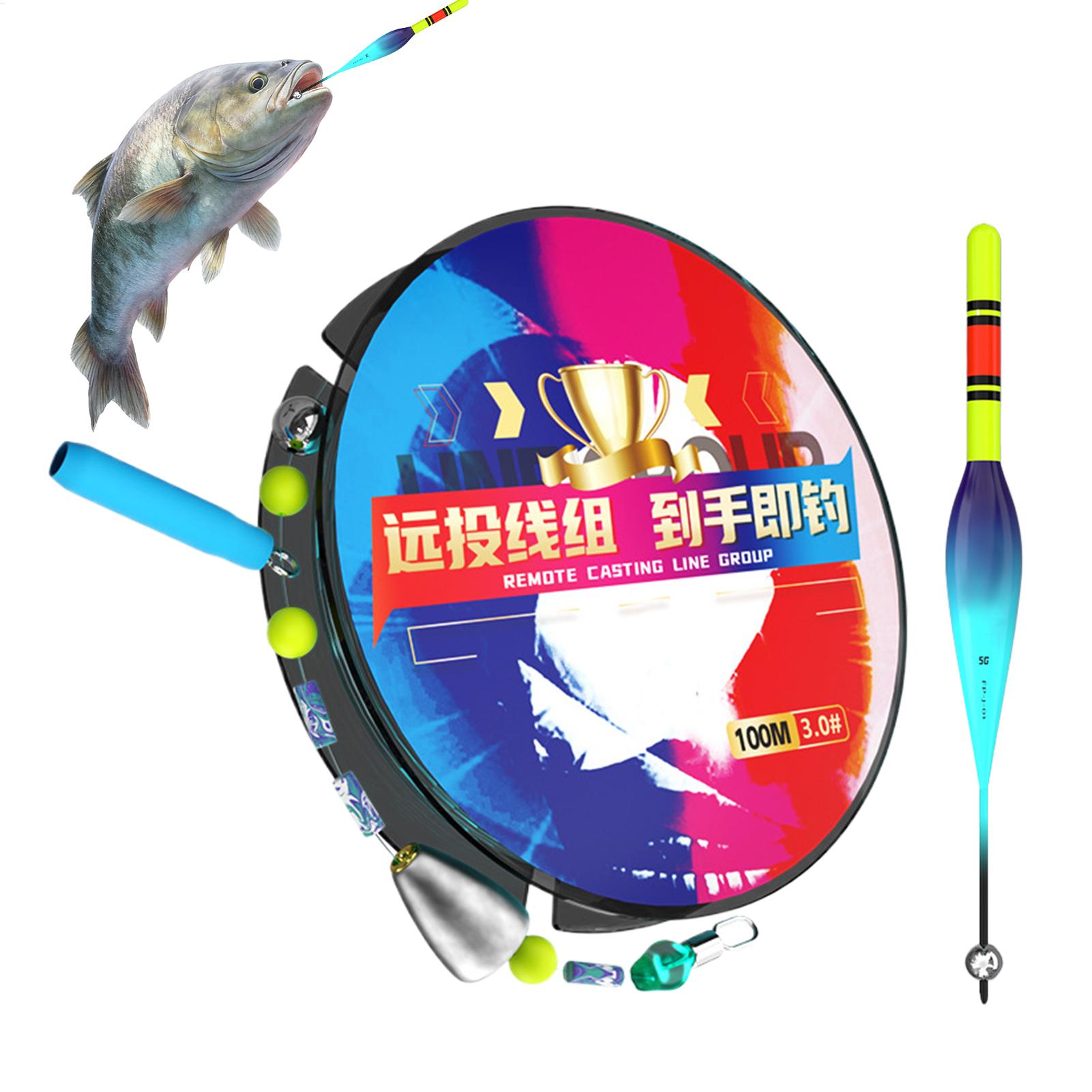 Fishing Bobber Float - 낚시용 자동 라인 리그 키트 100M