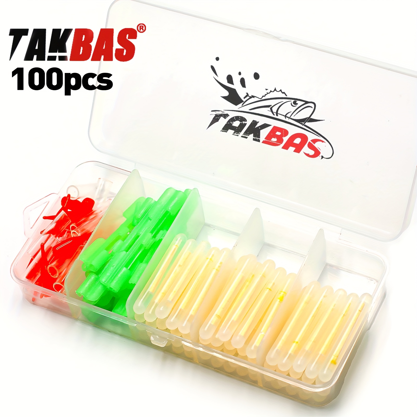 Fishing Bobber Float - 100PCS 낚시 글로우 스틱 세트, 막대