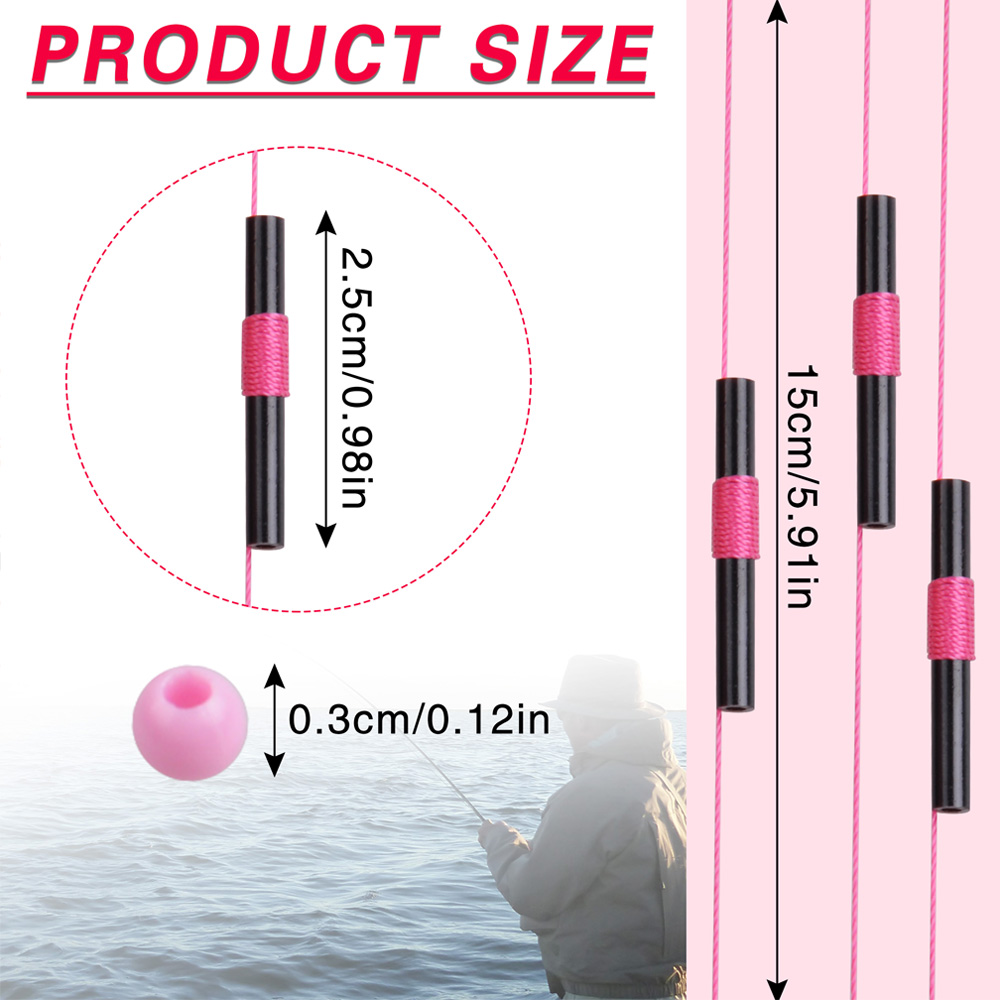 100Pcs 낚시 Bobber 플로트는 플라스틱 구슬로 - Fishing Bobber Float 리뷰 및 가격