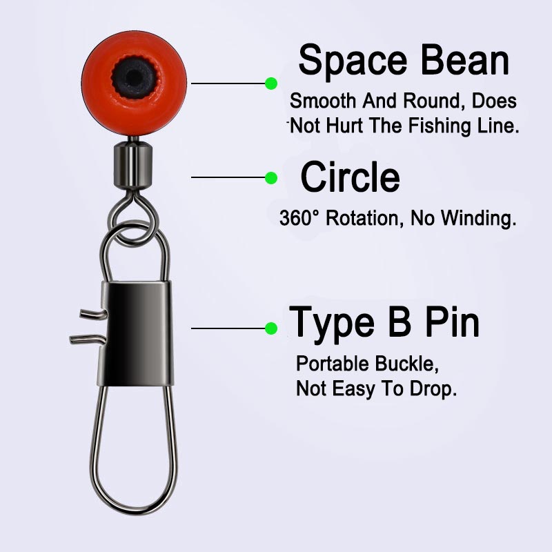 낚시 플로트 바버 스톱 스페이스 빈 커넥터, 바다 낚시 - Fishing Swivel Connector 리뷰 및 가격